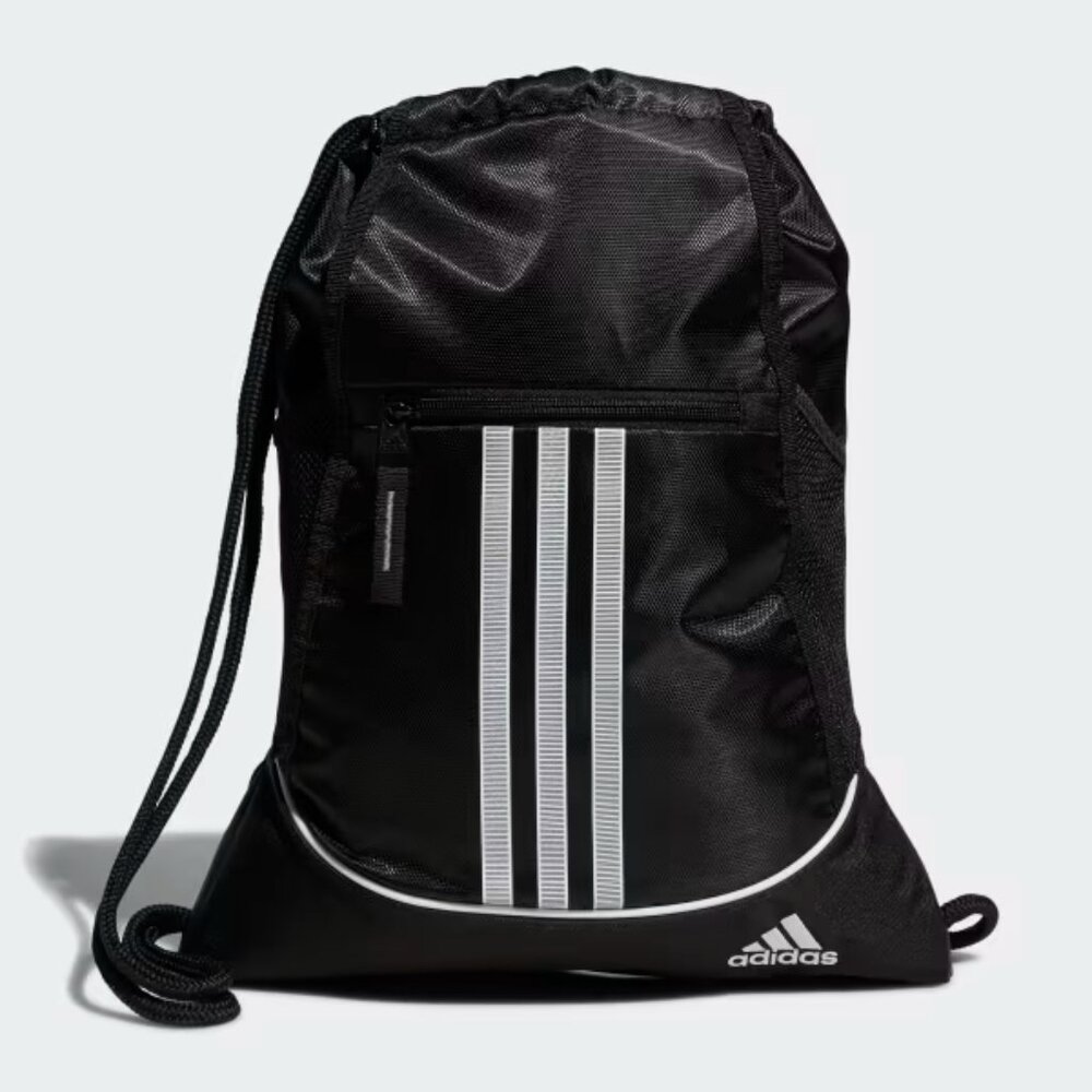 Adidas Alliance II Sackpack Drawstring Black Polyester Backpack